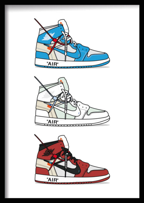 Air Jordan 1 Off-White – Triple Pack