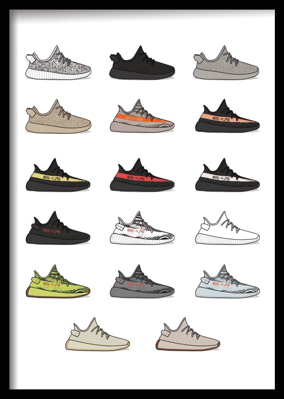 Yeezy Evolution – Full Collection