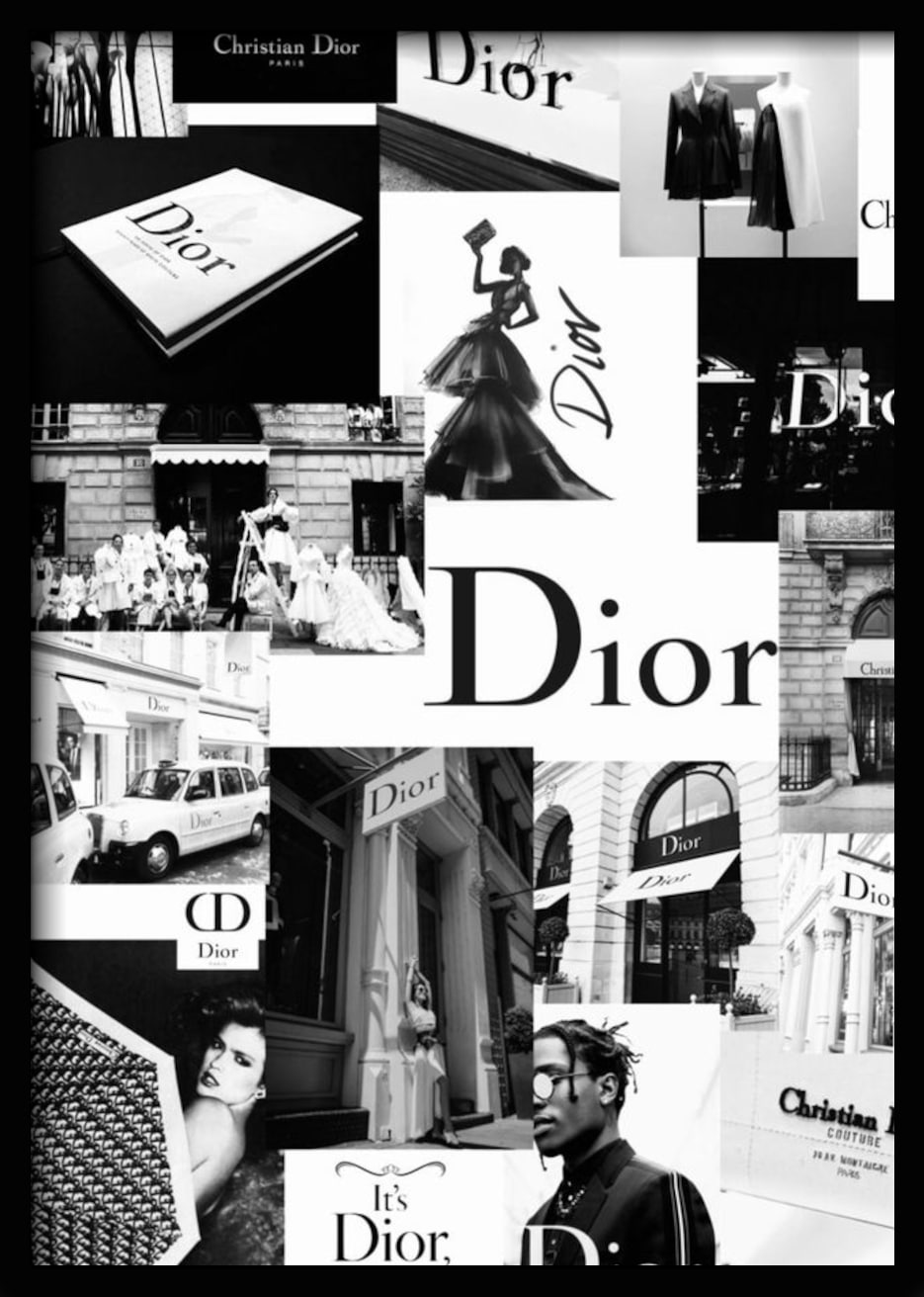 Dior Couture Collage