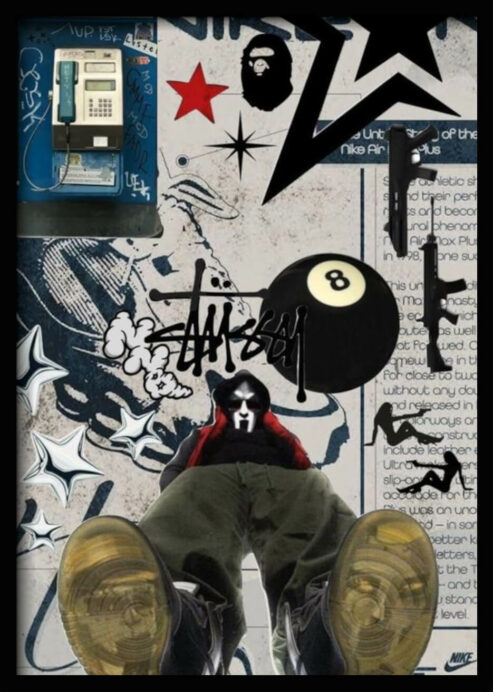 Stussy Chaos Collage