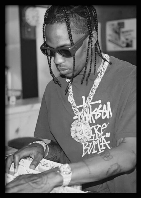 Travis Scott – Studio Shot