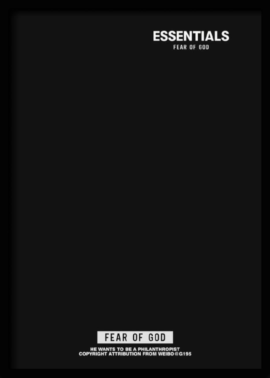 Fear of God – Essentials Minimal