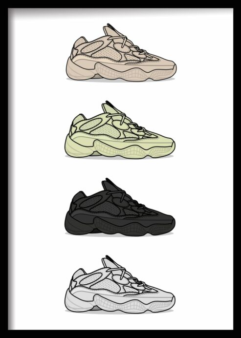 Yeezy 500 Collection