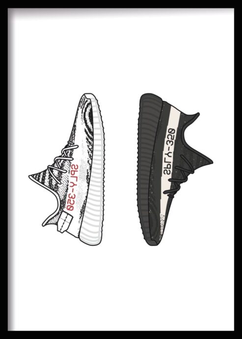 Yeezy Boost 350 V2 “Zebra vs Black”