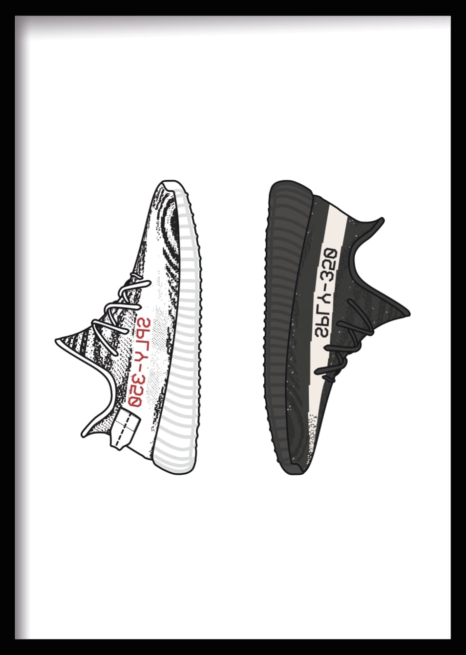Yeezy Boost 350 V2 “Zebra vs Black”